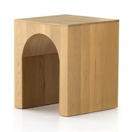 DELILAH NIGHTSTAND-BUFF OAK